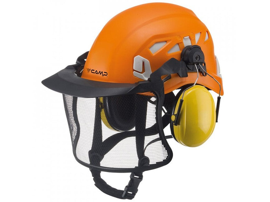 Camp Ares Air casco da lavoro, giallo fluo