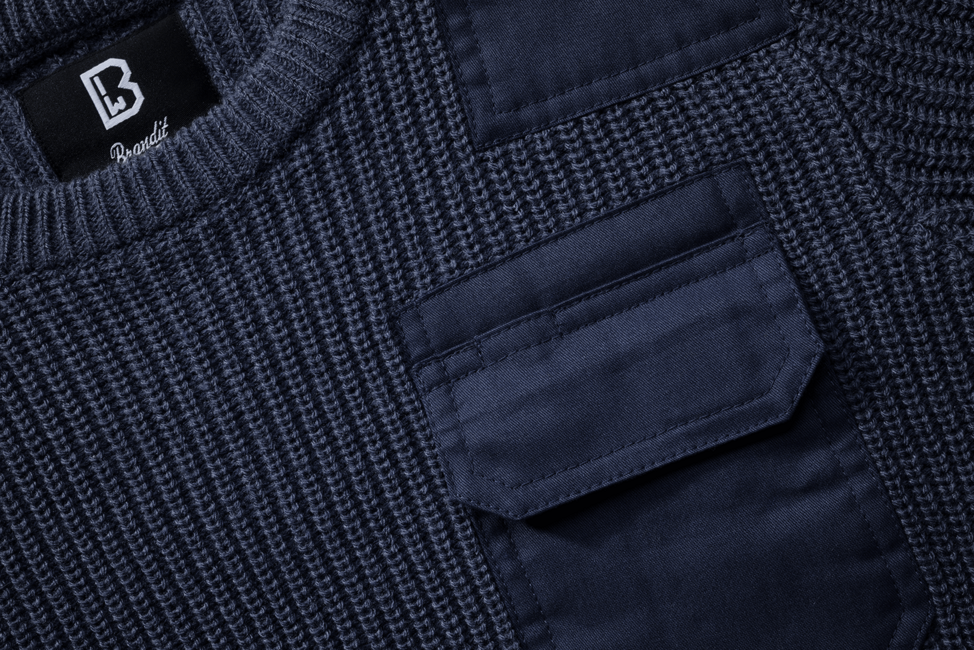 Brandit Pullover BW da bambino, blu navy