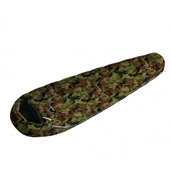 Husky Junior Army sacco a pelo sintetico tre stagioni -10, verde