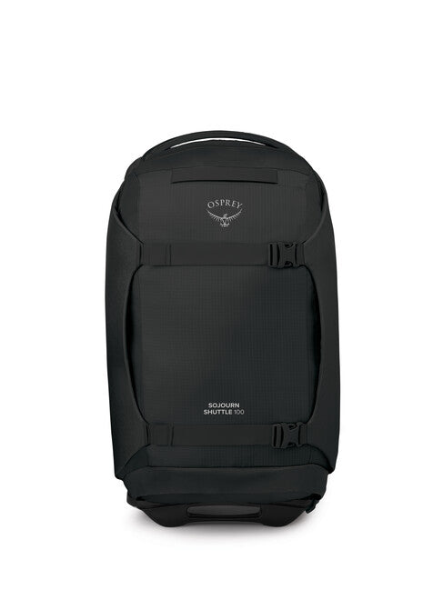 Osprey Shuttle 100 borsa da viaggio con ruote, nera