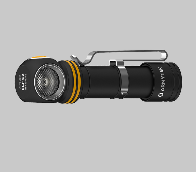 ArmyTek Elf C2 LED Φακός Χεριού Ψυχρό Λευκό, Τροφοδοσία από Μπαταρία, 1100 lm, 4800 h, 65 g