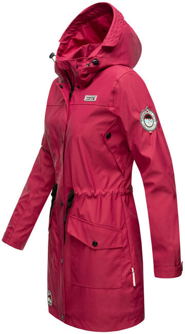 Navahoo Deike giacca invernale da donna con cappuccio, fucsia