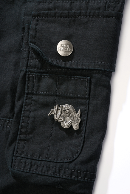 Brandit Iron Maiden Pantaloni Pure Slim, neri