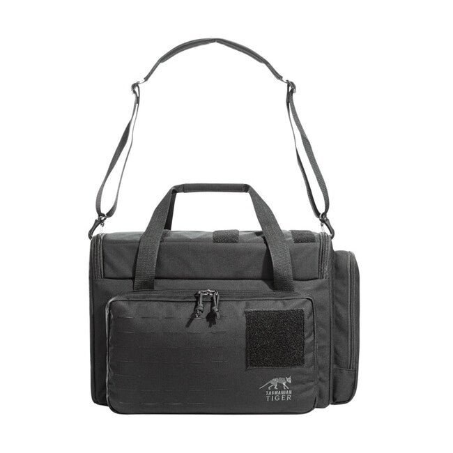 Tasmanian Tiger Borsa da viaggio Borsa da poligono modulare, nera