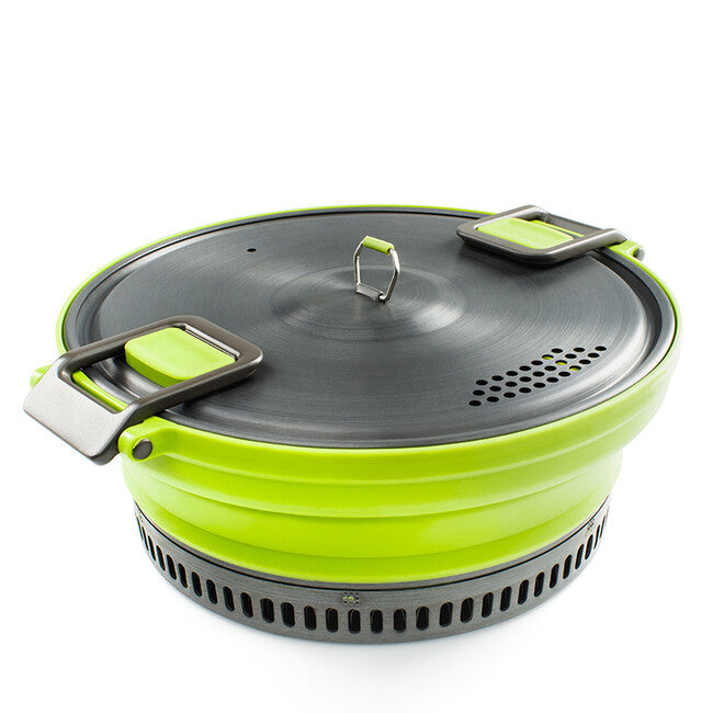 GSI Outdoors Escape HS Κατσαρόλα Πτυσσόμενη 3 L, Πράσινο