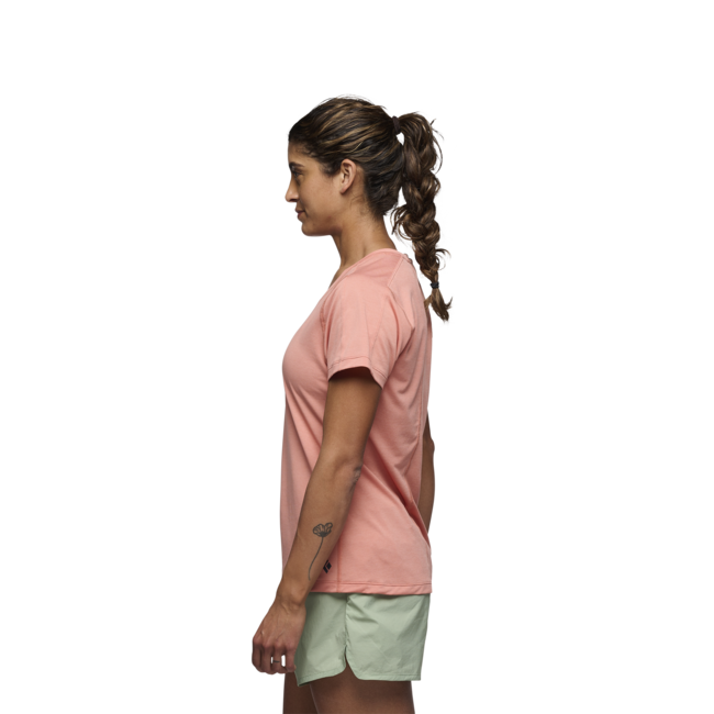 Black Diamond Lightwire Tech maglietta a maniche corte da donna, sale himalayano