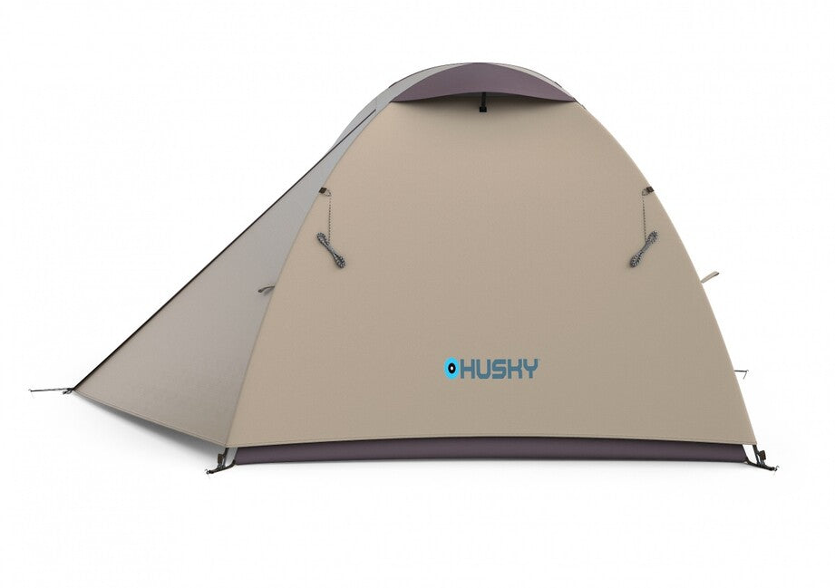 Husky Bizam 2 Plus trekový stan pre 2 osoby, light brown