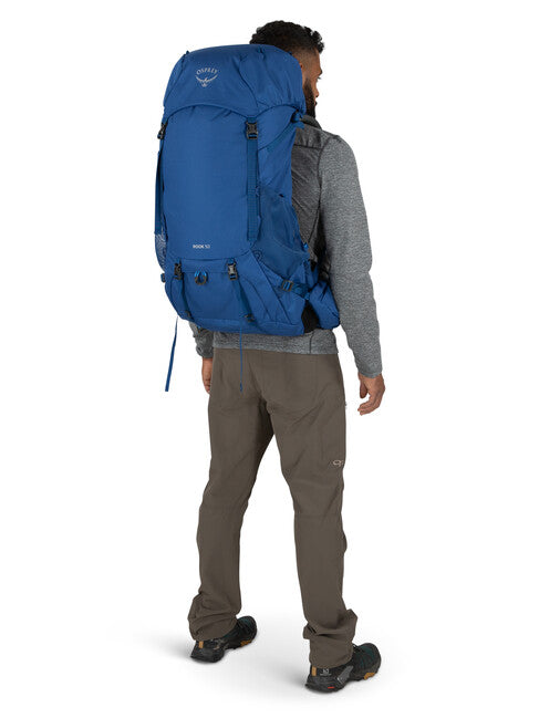 Osprey Rook zaino da trekking 50, astology blue/blue flame