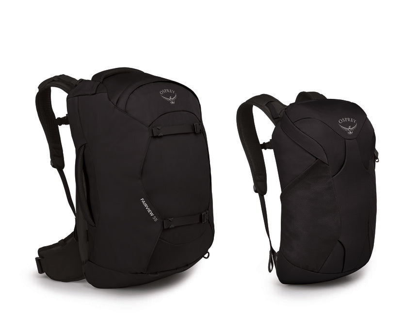 Osprey Fairview 55 II zaino da viaggio, nero