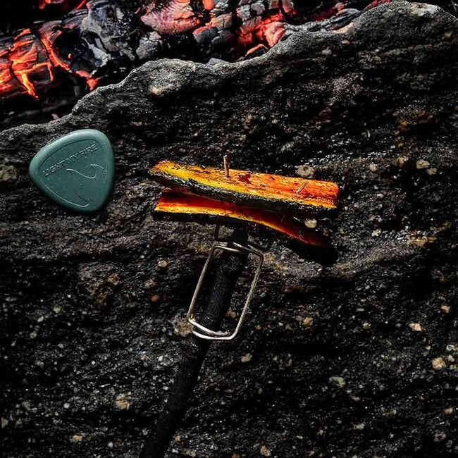 LIGHT MY FIRE GrandPa´s FireFork Πηρούνι Ψησίματος, Πράσινο/Ροζ, 2 τεμάχια