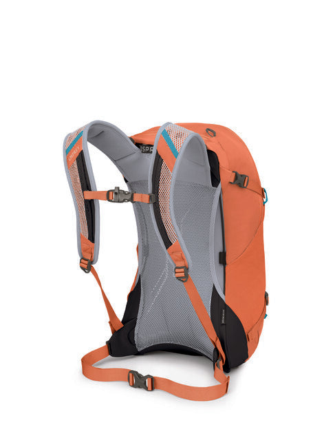 Osprey Hikelite 26 zaino da trekking, koi orange/blue venture