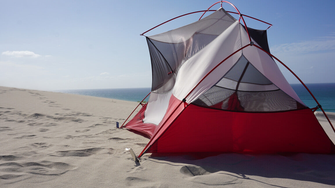 BasicNature Picchetti per tenda in Duralumin sabbia 33,3 x 3,6 cm