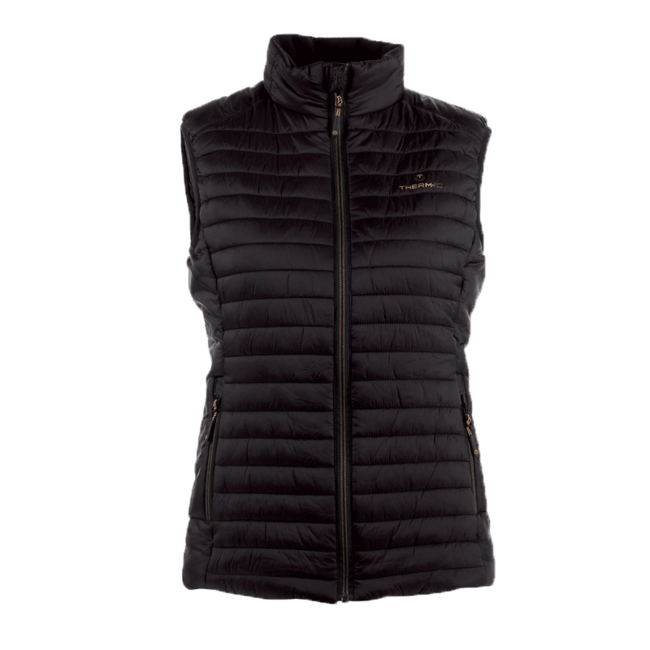 Therm-ic Gilet riscaldato da donna, nero