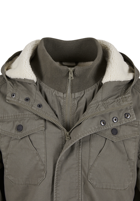 Brandit Meadow Jacket giacca invernale da uomo, oliva