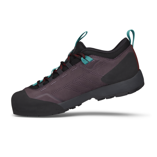Black Diamond Mission Low Waterproof Approach stivali in pelle, gelso-nero