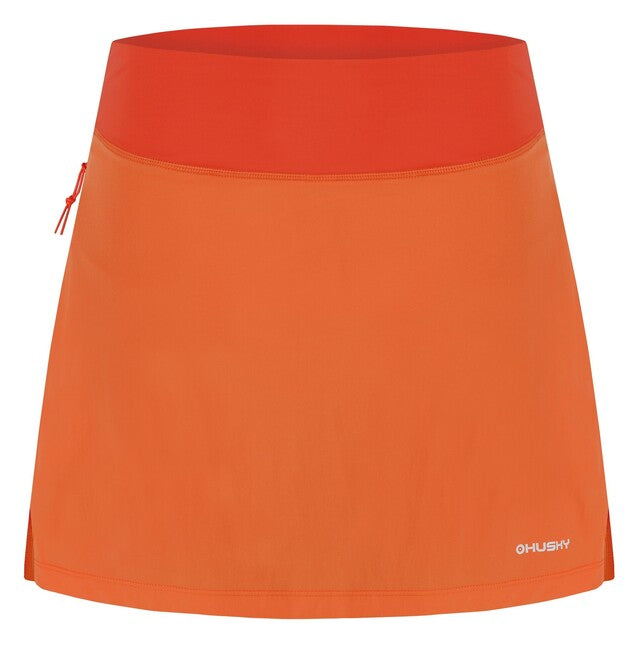 Husky Flamy gonna funzionale da donna con pantaloncini , arancione