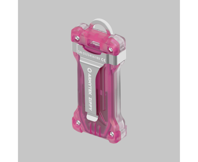 ArmyTek Zippy led portachiavi, rosa