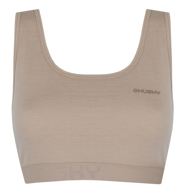 HUSKY Women's Sports Bra Mebra L, Beige