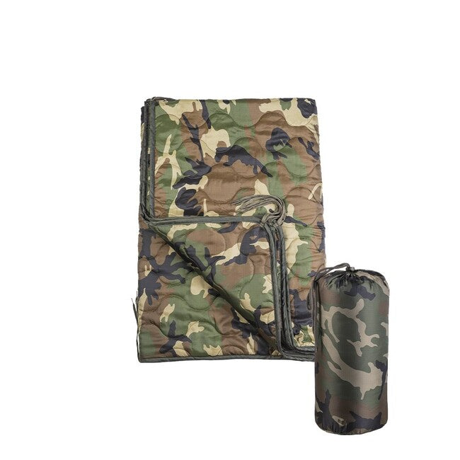 Mil-Tec Επένδυση Poncho, Woodland 210 x 150 cm