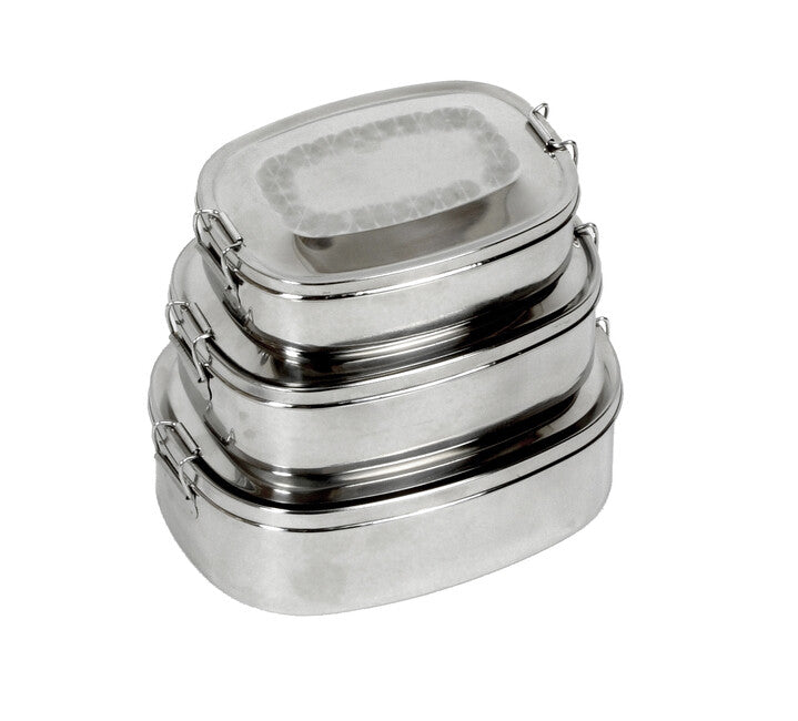 BasicNature Contenitore per il pranzo in acciaio inox da 0,75 l