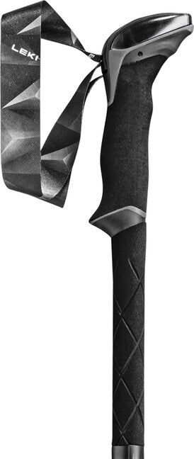 Leki Makalu FX Carbon bastoncini da trekking 110 - 130 cm, nero-arancio-carbonio naturale