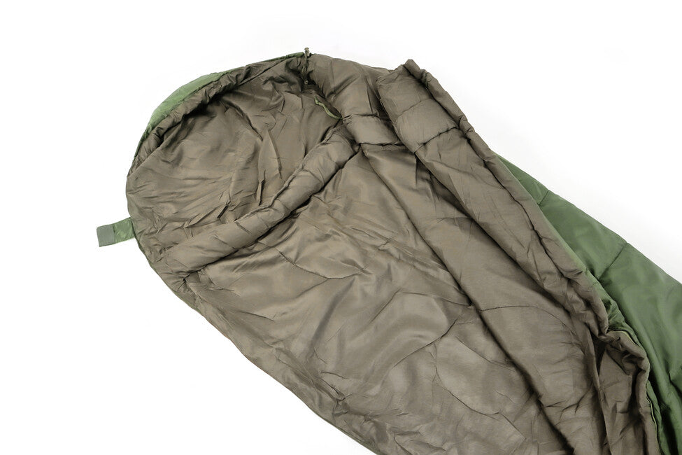 Origin Outdoors Freeman sacco a pelo a forma di mummia, verde a sinistra