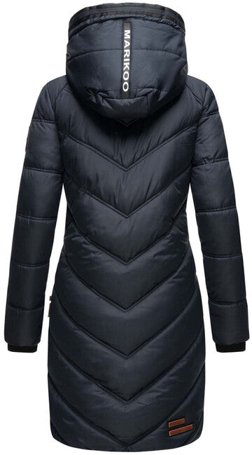 Marikoo Armasa giacca invernale da donna, blu navy