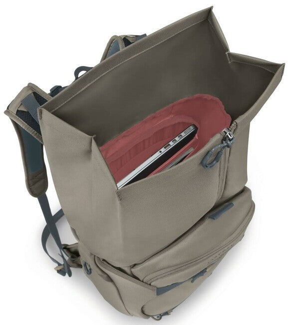 Osprey Metron roll top pack, tan concrete