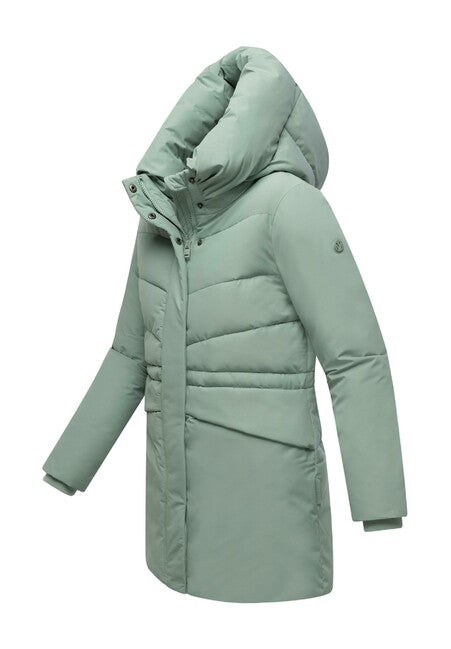 Marikoo Delilah16 giacca invernale da donna con cappuccio, menta fumosa