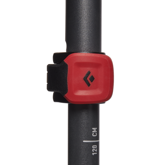 Black Diamond Pursuit Shock bastoncini da trekking, acciaio grigio-ottanio