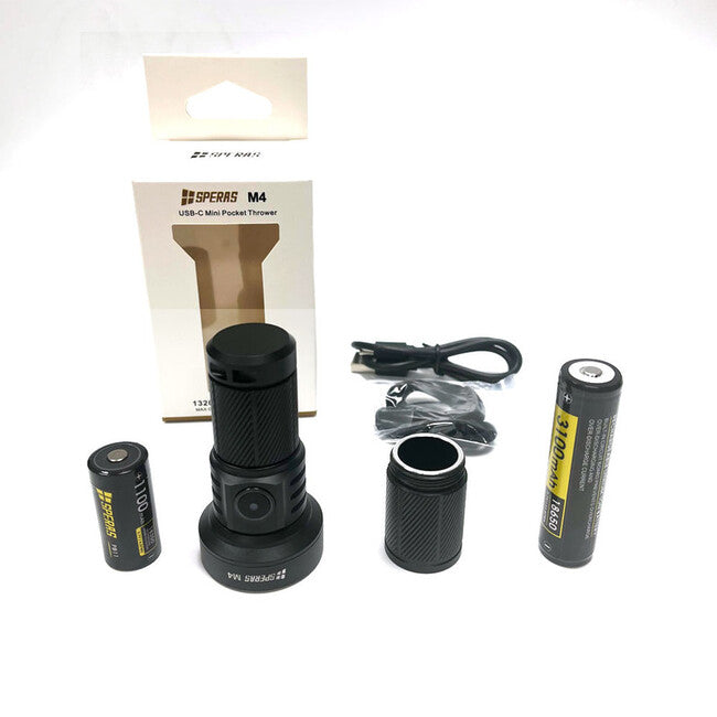 Speras M4 Plus tubo di estensione, nero