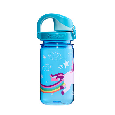 Nalgene Grip-n-Gulp biberon per bambini 0,35 L, blu unicorno