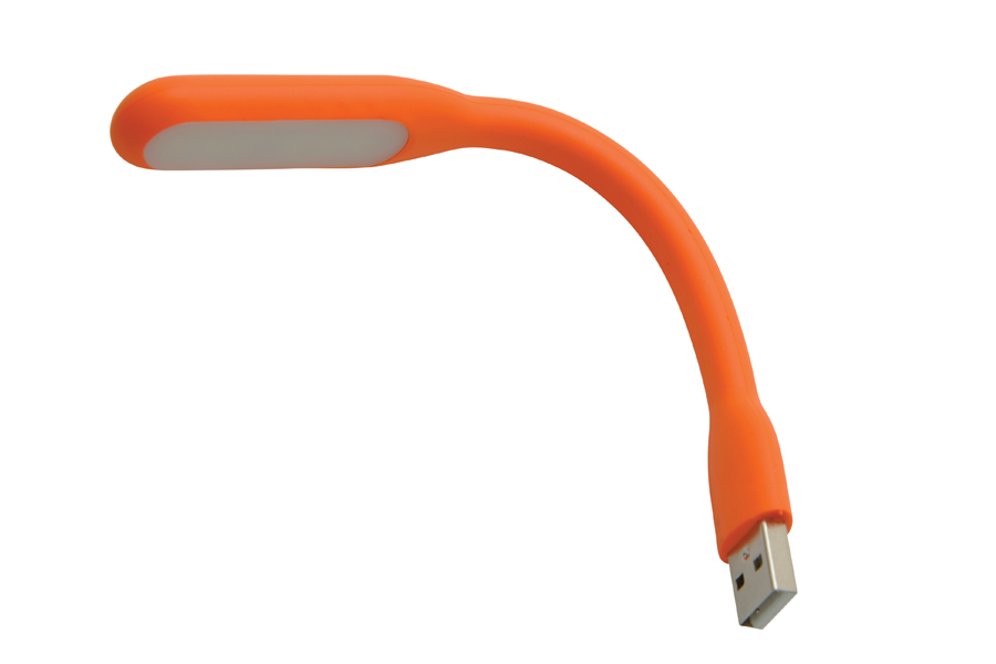 Baladeo PLR949 Gigi torcia usb e led, arancione