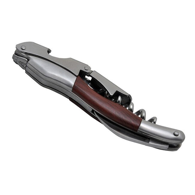 Laguiole DUB507 coltello da cameriere professionale con manico in resina (imitazione palissandro)