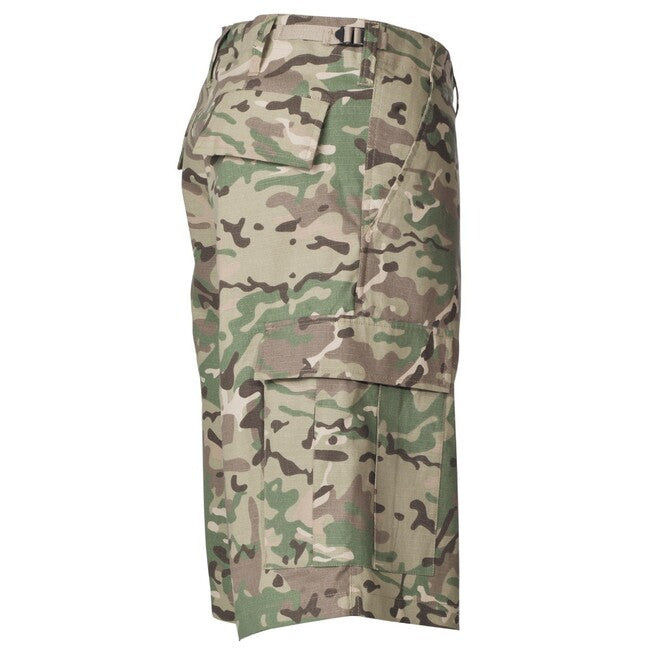 MFH Pantaloncini americani bdu rip stop, operation-camo