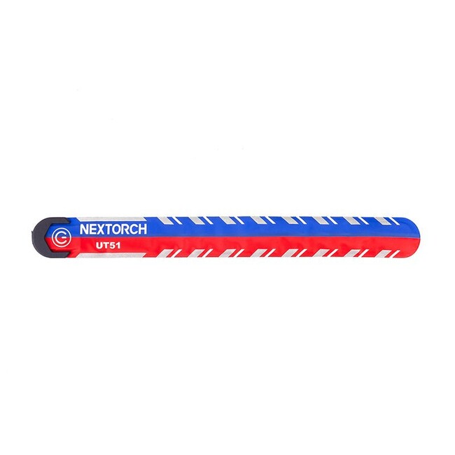 NexTorch UT51 cintura di sicurezza lampeggiante, rosso-blu