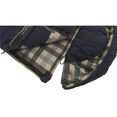 Outwell Camper Lux sacco a pelo zipper destra