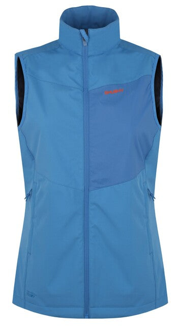 Husky Salien gilet softshell da donna, blu chiaro
