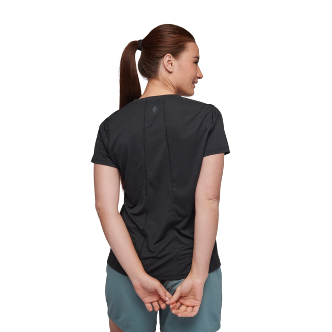 Black Diamond Lightwire Tech maglietta a maniche corte, nero
