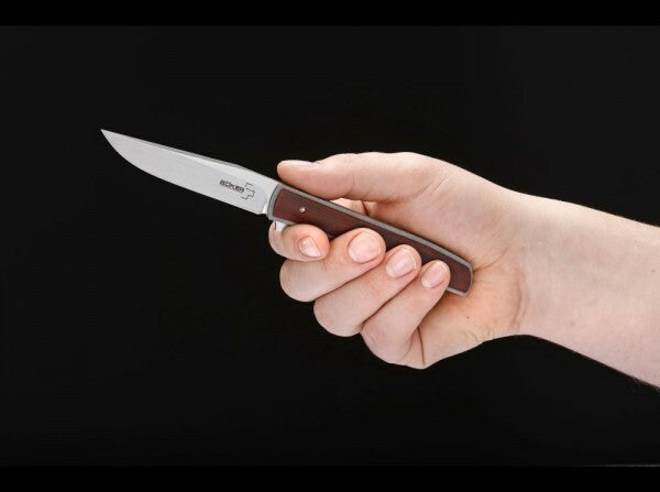 Böker Plus Urban Trapper coltello tascabile 8,7 cm legno di cocobolo