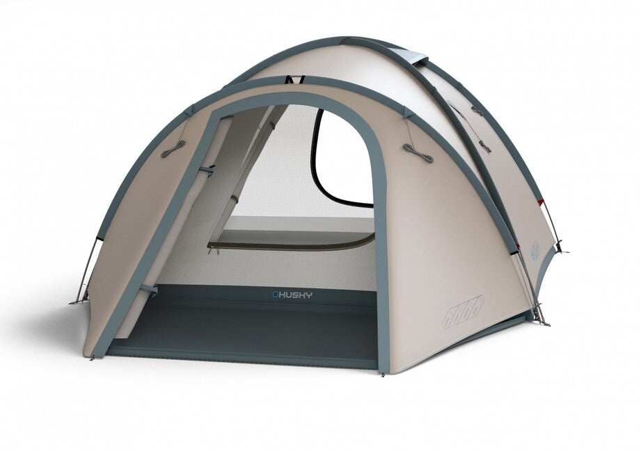 Husky Bizon 4 Classic rodinný stan pre 4 osoby, light grey