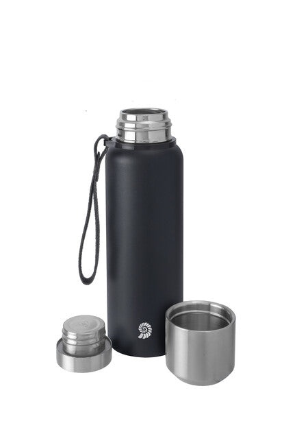 Origin Outdoors PureSteel vacuum thermos 0,75 l, nero