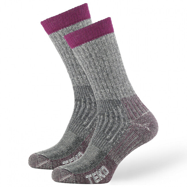 Teko Trekking MERINO calzini eco TREK 4.0, grigio-rosso