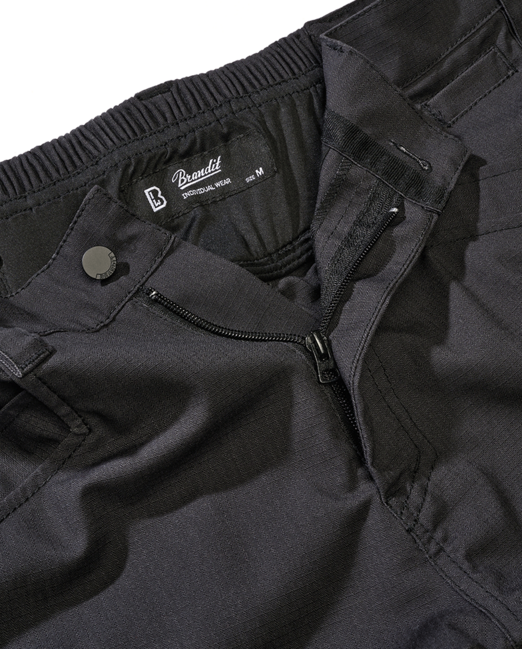 Brandit Pantaloni tattici Ripstop, neri