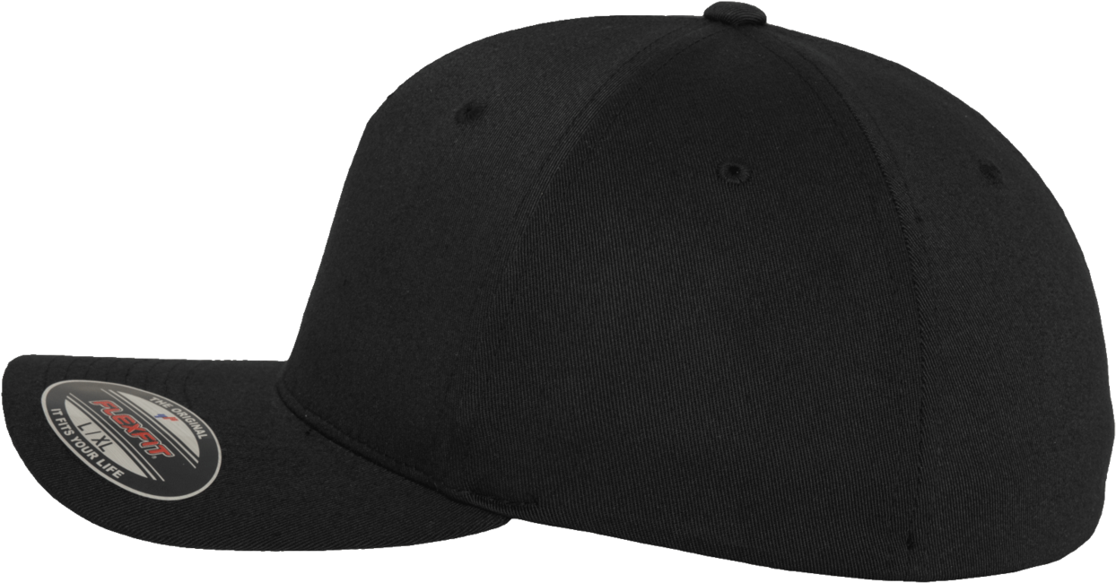 Brandit Flexfit cappello a 5 pannelli, nero