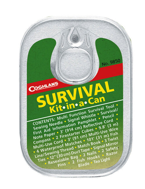 Coghlans Kit-in-a-Can kit di sopravvivenza