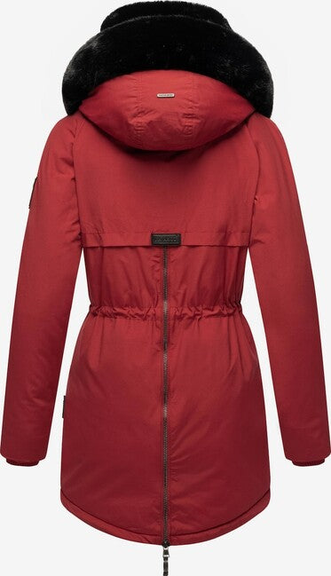 Navahoo Sweety Deluxe parka invernale da donna, rosso sangue