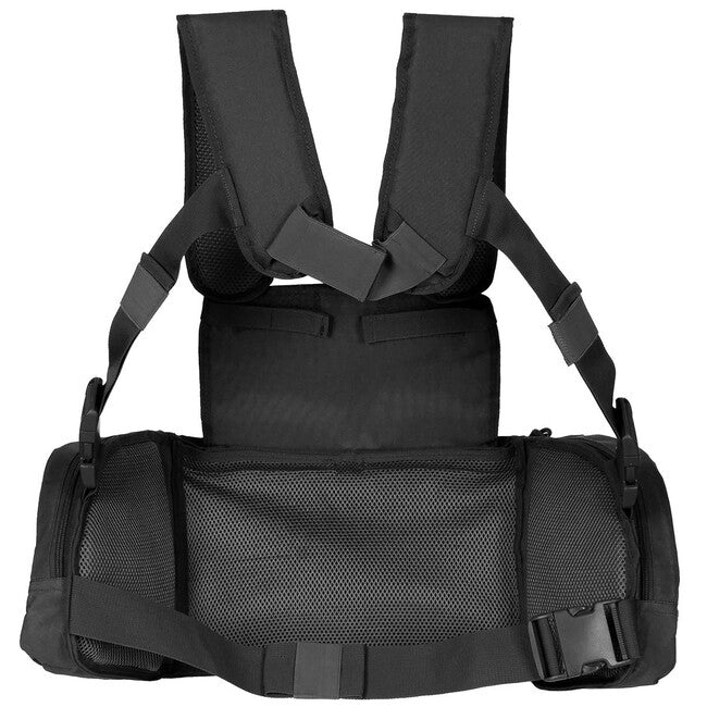 MFH Professional Chest Rig Tactical Vest, nero