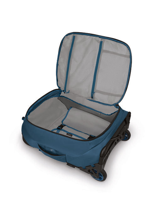 Osprey Ozone valigia da viaggio 2-wheel carry on 40, blu costiero
