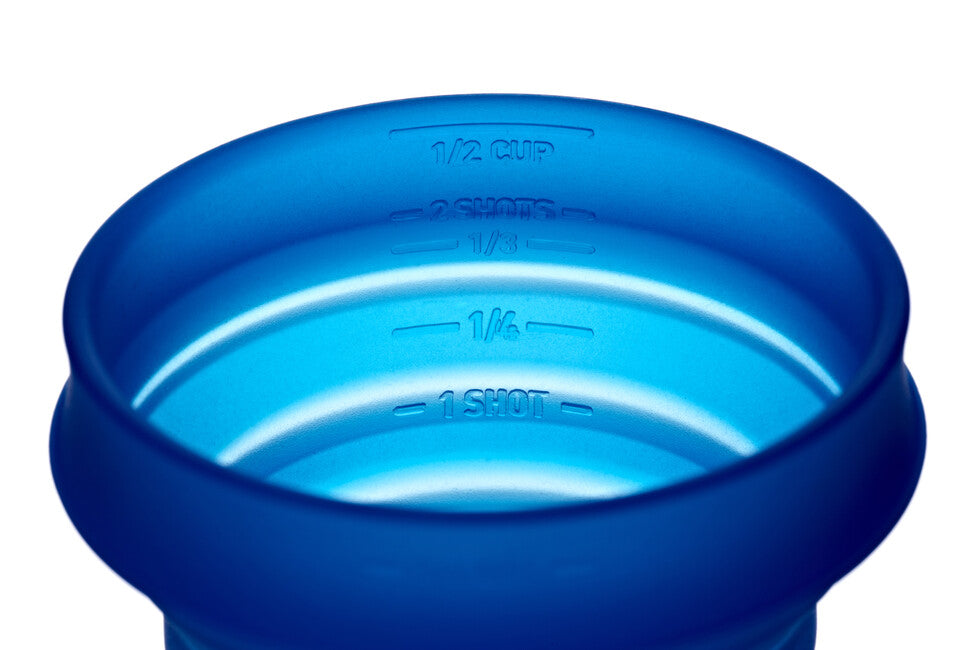 Humangear GoCup pieghevole igienico e portatile bicchiere da viaggio ' 237 ml, blu